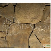 Песчаник природный натуральный камень (плитняк) Киев купить. 10-40 мм. Коричневый.