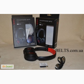 Беспроводные наушники с встроенным MP3 Monster Beats XF-238 Купить