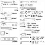 Набор инструментов в каждый дом 135 ед Topex 38D215
