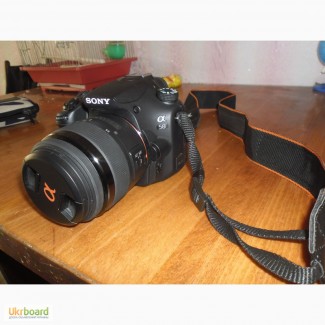 Продам фотоаппарат Sony Alpha SLT-A58 18-55mm Kit