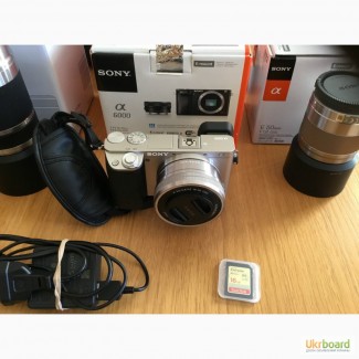 Sony Alpha A6000 24.3 МП (комплект ж / 16-50mm объектив)