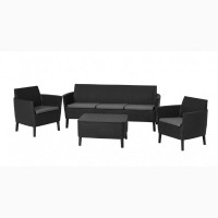 Комплект садовой мебели Salemo 3 Seater Set Нидерланды Allibert, Keter для дома, кафе