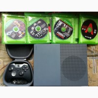 Продам Microsoft Xbox One S 500Gb + джойстик ELITE + игры из США