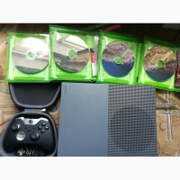 Продам Microsoft Xbox One S 500Gb + джойстик ELITE + игры из США