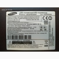 Плата T-con BN41-01939B, LSF320HJ01 BN950-0855A для телевизора Samsung UE32F6330AK