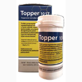 Topper 10 ST (Топпер) 100г – регулятор роста от опадение плодов (Польша)