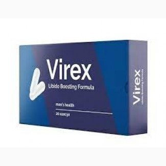 Virex Капсули для чоловіків. Для підняття лібідо