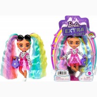 Barbie Extra Барби мини экстра модная Модница в куртке 6 HHF82 Minis R