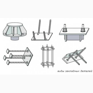 Виготовлення/Монтаж Закладні Деталей/Кронштейнів