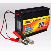 Зарядное устройство для аккумулятора UKC Battery Charger 20A MA-1220A, 12В