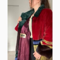 Продается шуба с натурального меха норка стиль Fendi, Oversize