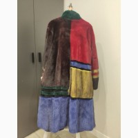 Продается шуба с натурального меха норка стиль Fendi, Oversize