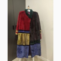 Продается шуба с натурального меха норка стиль Fendi, Oversize