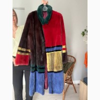 Продается шуба с натурального меха норка стиль Fendi, Oversize