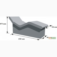 Релаксационные лежаки с подогревом