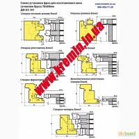 Фрезы для Евроокон, комплект фрез по дереву для изготовления Евроокна