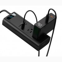 Преобразователь напряжения АЗУ авто зарядное Инвертор Baseus In-car Inverter USB Type-C