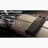 Преобразователь напряжения АЗУ авто зарядное Инвертор Baseus In-car Inverter USB Type-C