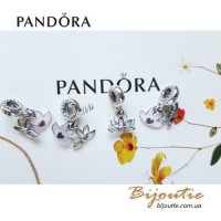 PANDORA Шарм-подвеска ― лотос 797259CZ оригинал