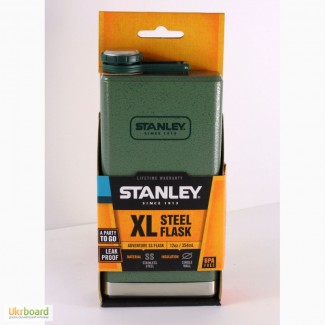 Фляга Stanley Adventure SS Flask 354ml - Hammertone Green - Hammertone Navy