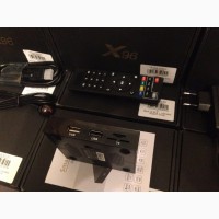 Прокачай ТВ Smart TV BOX X96 Телеканалы IPTV ! 4K ! Смарт ТВ ! Android