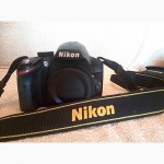 Продам б/у NIKON D3200 18-55mm + 55-300mm, вспышку Triopo TR-586ex, фильтры