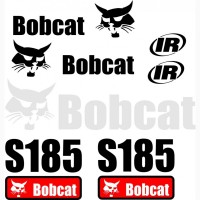 Наклейка, стикер, декали, логотип bobcat бобкет, бобкэт, бобкат