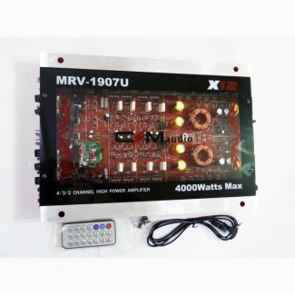 Автомобильный усилитель звука CMAudio MRV-1907U + USB 4000Вт