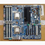 Материнская плата HP Z800 Dual LGA 1366 + 2x Xeon W5590