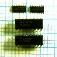 Микросхемы цифровые импортные CD4001BE - 74AC125 - AtTiny - AtMega - Pic