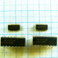 Микросхемы цифровые импортные CD4001BE - 74AC125 - AtTiny - AtMega - Pic