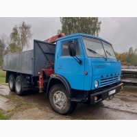 КамАЗ c манипулятором Unic 330