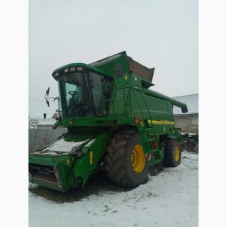 Комбайн John Deere 9680 WTS D2459, год 2003, наработка 6056