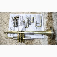 Труба Trumpet помпова Weltklang Німеччина Оригінал золотиста