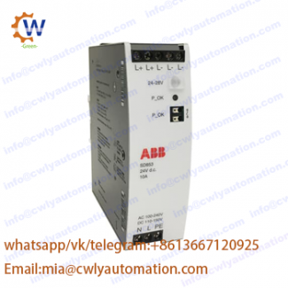 ABB AC 800M and S800 IO power supply SD853 3BSE088188R1