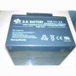 5 по цене 1 Продам аккумуляторы B.B. Battery HR33-12/B1 (12В 31Ач)