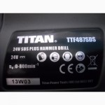 Отбойный молот аккумуляторный Titan TTF487SDS