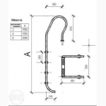 Продаю лестницы для бассейна и купели