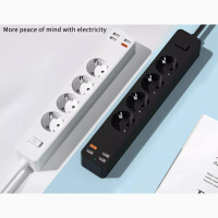 Сетевой фильтр WIWU Smart Power 20W Мережевий подовжувач від WIWU фильтр Power Strip с 4