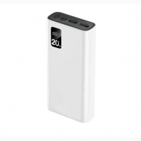 Power Bank павербанк ElectronX 20000mAh мощный УМБ с экраном 2*USB, MicroUSB/Type-C