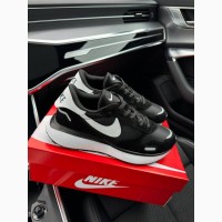 Nike Phoenix Waffle Black White кроссовки мужские черные замша