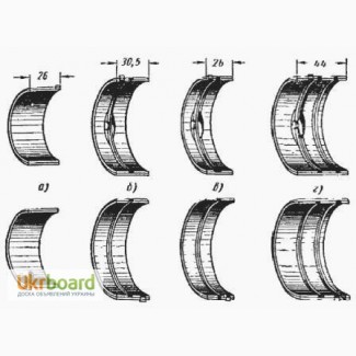 Вкладыши коленвала Т-40 коренные