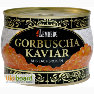 Акция Икра лососевая горбуши LEMBERG 500g от-500грн