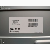 Инвертор, LED драйвер KLS-E420DRPHF02 REV0.5 6917L-0095C для 3D LED телевизора LG 42LM340T