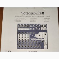 Мікшерний пульт SOUNDCRAFT Notepad-12FX стан нового