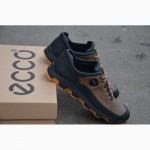 Кожаные кроссовки ECCO Yak Biom Olive