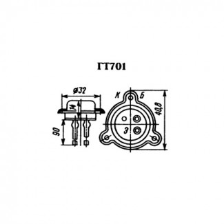Отечественные биполярные транзисторы средней и большой мощности КТ601 - П702 - ГТ906