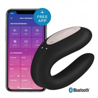 Вібратор Satisfyer Double Joy Black