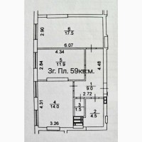 Продаж 2-к квартира Бучанський, Ірпінь, 43900 $