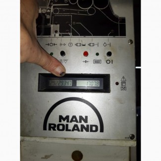 Продам друкарську машину Man Roland 204 TOB 1992 р